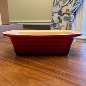 Le Creuset Bread Loaf Meatloaf Pan Stoneware Baking Dish